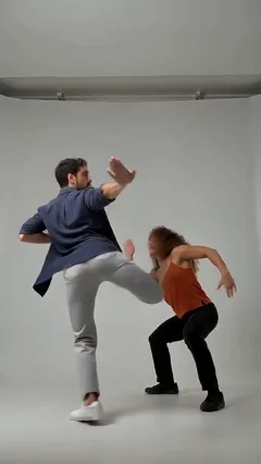 A couple: The high kick