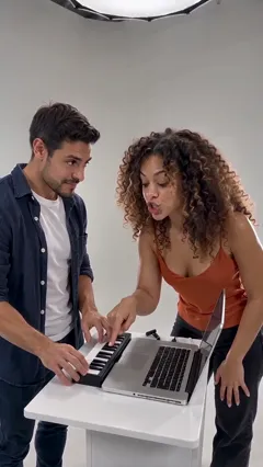 Two friends: Playing the hook