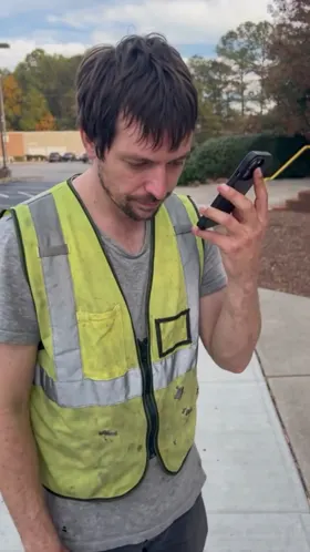 Man · 480p: “Get a job.”
