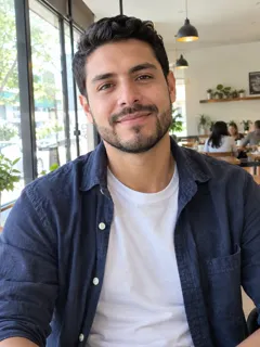 Photo 2: an AI-generated face used for this example