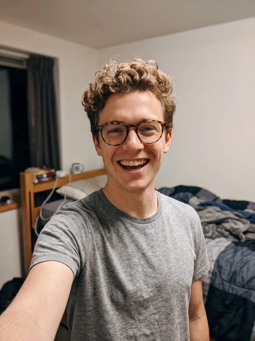 Photo 1: an AI-generated face used for this example